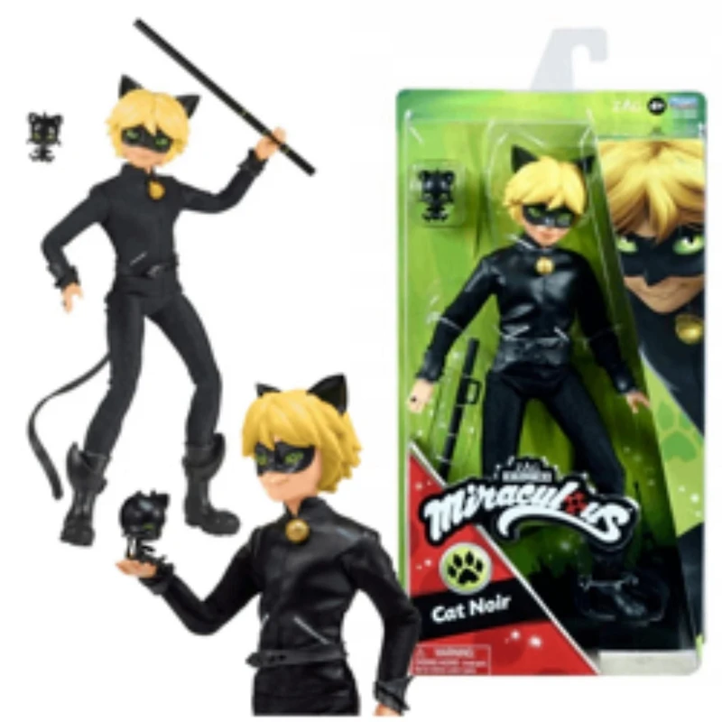 Playmates Miraculous Ladybug Cat Noir Fashion Doll