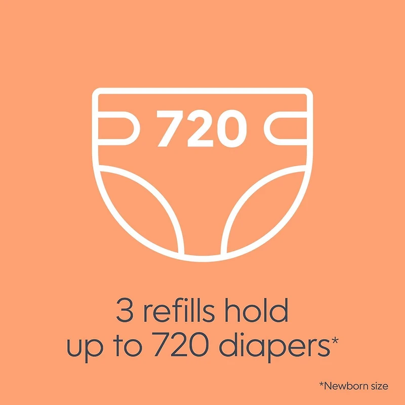 Recharges Diaper Genie Max Fresh Emballage de 3 recharges