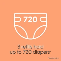 Recharges Diaper Genie Max Fresh Emballage de 3 recharges