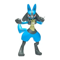 Figurine de combat Pokémon Lucario 3 pouces série 4 paquet unique