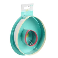 Way to Celebrate 2-Piece Cookie Cutters, Stainless Steel, Egg Shaped