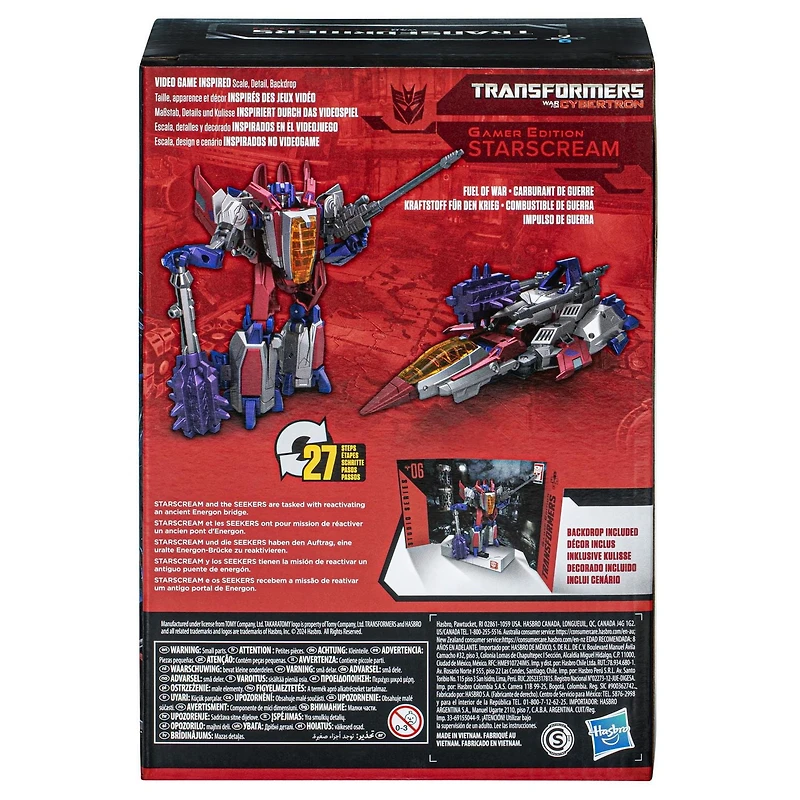 Transformers Generations Studio Series Voyageur Transformers: War for Cybertron 06 Starscream
