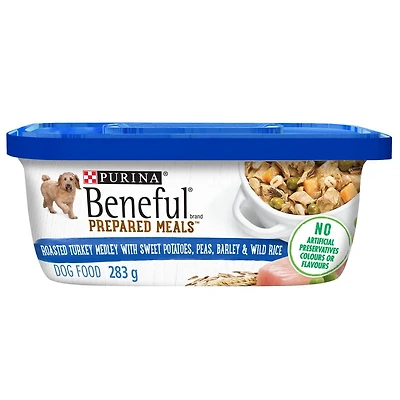 Beneful Repas Préparés Mélange de Dinde Grillée, Nourriture Humide pour Chiens 283 g NHL Cards