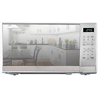 Total Chef 700 Watts Microwave Oven with Digital Controls (0.7 Cu. Ft./20 Liters), Compact Microwave for Quick Meals