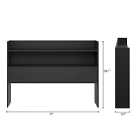 Nexera Hunter Bookcase Headboard