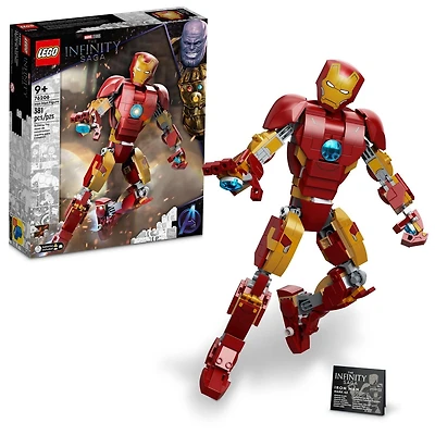 LEGO Marvel Iron Man Figure 76206 Toy Building Kit (381 Pieces)