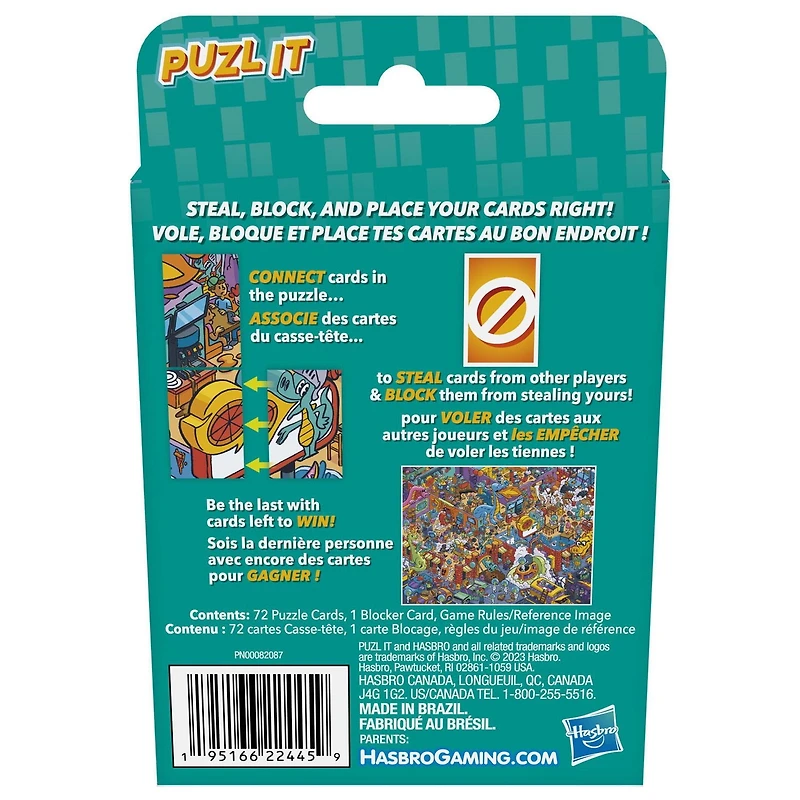 Puzl It Game: Aqua Adventure, The Competitive Puzzle Card Game, Family Games for 2-6 Players, Card Games, Kids Games
