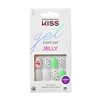 KISS Gel Fantasy - Fake Nails, Long