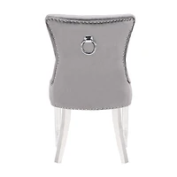 CHAISE CAIRUS en Gris ENSEMBLE DE 4