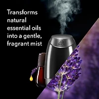 Air Wick Essential Mist Fragrance Oil Diffuser Kit, Lavender & Almond Blossom, 1 Diffuser + 1 Refill, Air Freshener