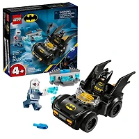 LEGO DC Batman & Batmobile vs. Mr. Freeze Toy Building Set - Superhero Batman Toy for Preschool Kids, Boys and Girls, Ages 4+ - Gift Idea for Kids Birthday - 76301, Includes 63 Pieces, Ages 4+