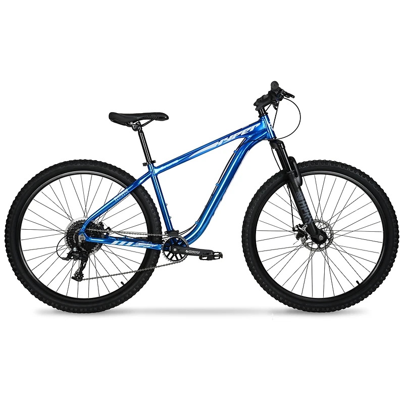 Hyper Bicycles 29” Explorer Mountain Bike, Adults 14+ Years, Hard Tail, Blue, 29" EXPLORER BLUE