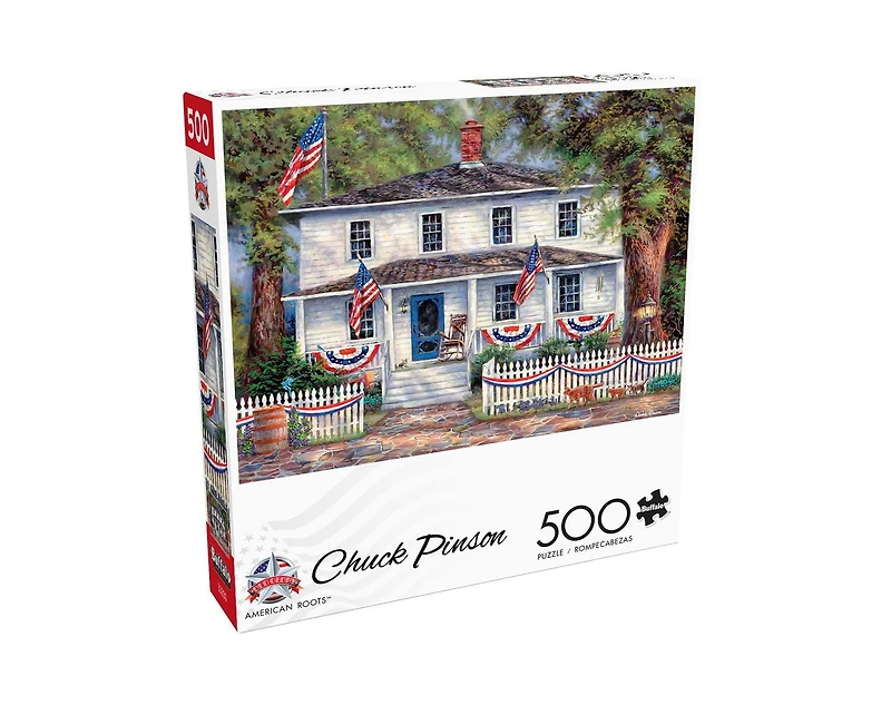Buffalo Games - Le puzzle Chuck Pinson - American Roots - en 500 pièces