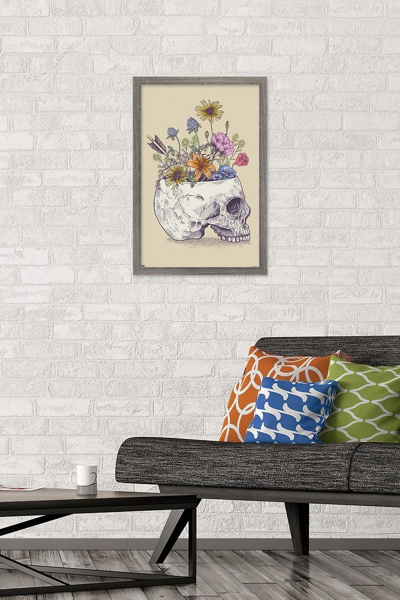 Rachel Caldwell - Crâne de fleur