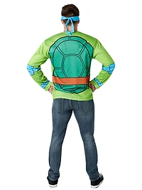 Teenage Mutant Ninja Turtles Classic Leonardo Costume Top and Mask for Adults by Rubies, Men's