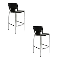 Tabouret Mattear (26") en noir ENSEMBLE DE 2