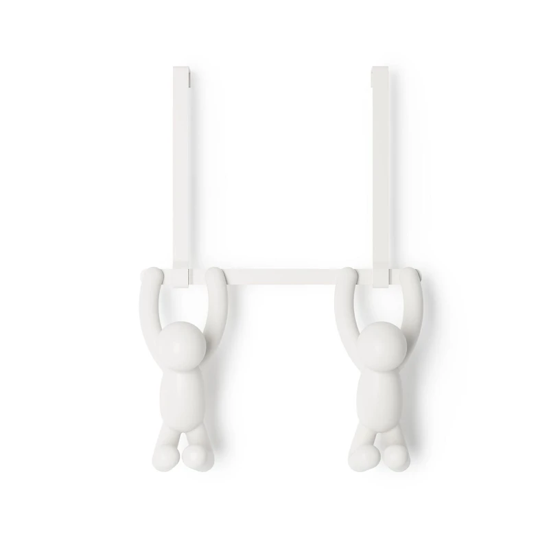 BUDDY HOOK - Patère murale ou dessus de porte avec 2 crochets