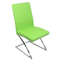 Chaise de salle à manger canadienne Monalisa verte (Ensemble de 2)