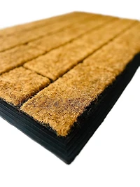 Extra Large Non-Slip Rubber Coir Door Mat – 24 Inch x 36 Inch, Durable for Outdoor/Indoor Use