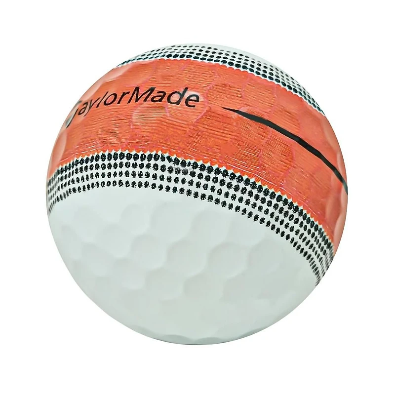 Mulligan - 60 Taylormade Tour Response Stripe 5A Mint Recycled Used Golf Balls, Orange