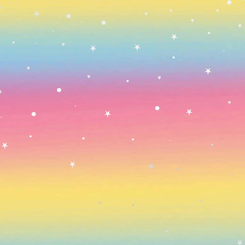 Mainstays Kids Rainbow Stars Body Pillow