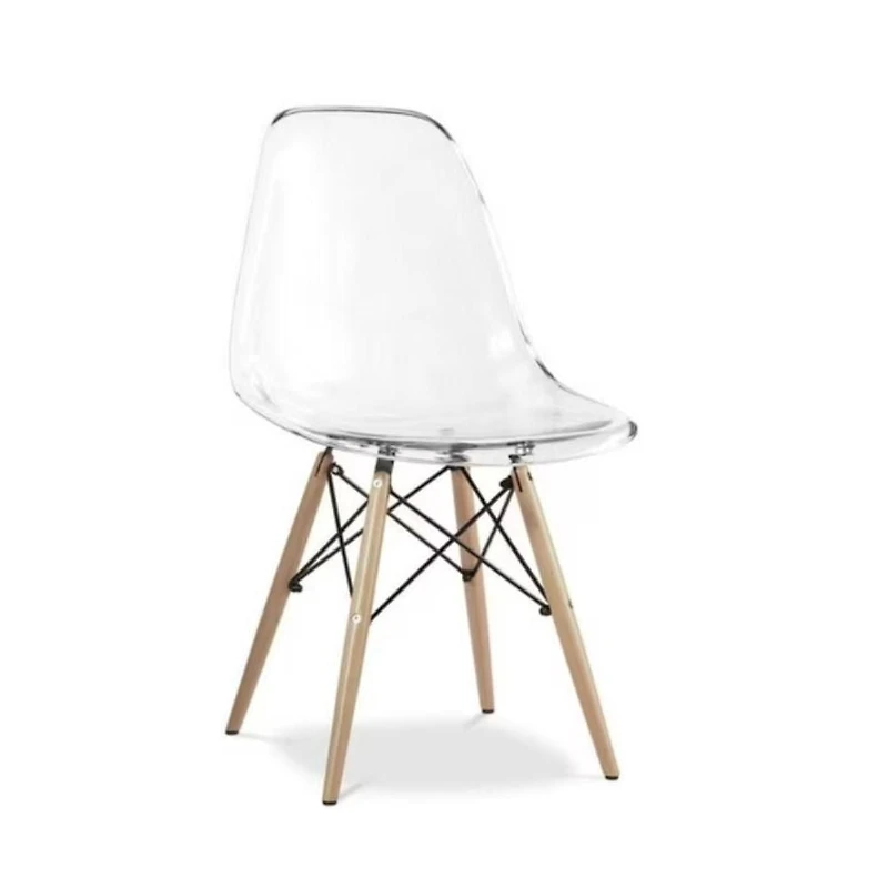 Chaise en bois clair de la collection Heavenly ENSEMBLE DE 3