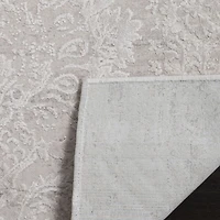SAFAVIEH Princeton Collection PRN717B Silver / Beige Rug