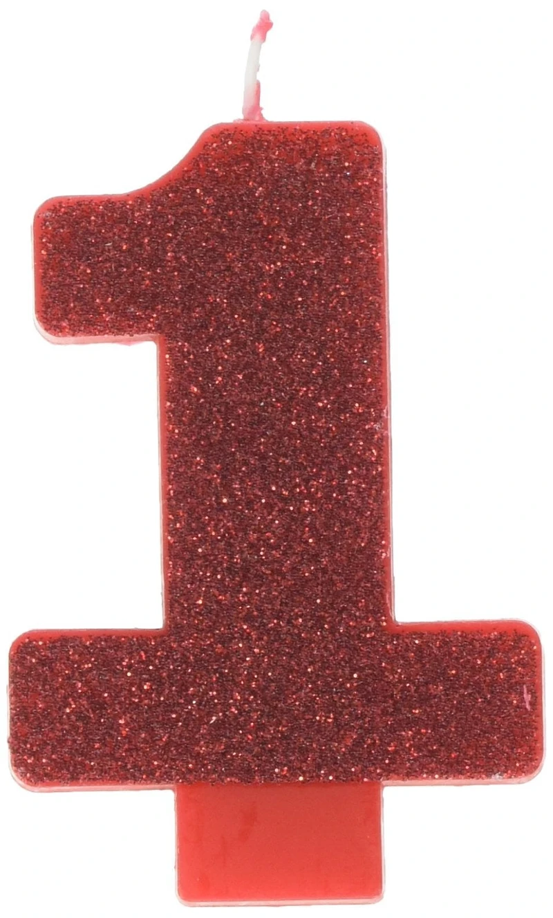 RED #1 GLITTER CDL