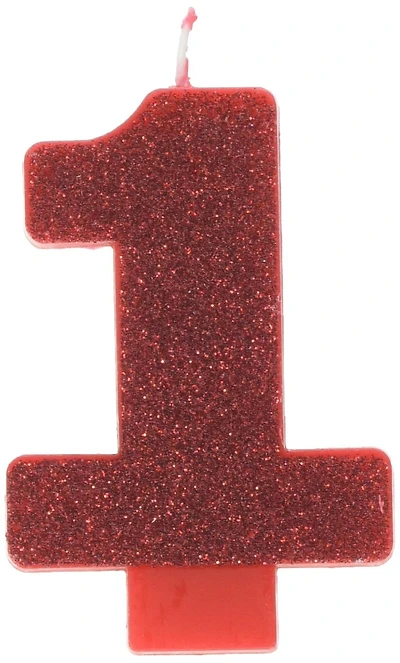 RED #1 GLITTER CDL