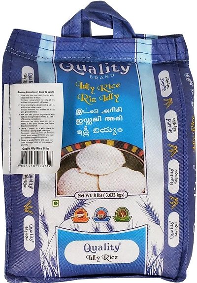 QLTY IDLY RICE, AL PREMIUM QLTY IDLY RICE