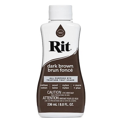 RIT Teinture liquide tout usage 236 ml (8 fois