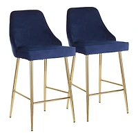 Marcel Glam Counter Stool by LumiSource
