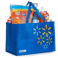 Reusable Grocery Shopping Bag with Double Handles, Large Capacity Heavy Duty Tote Bag for Groceries