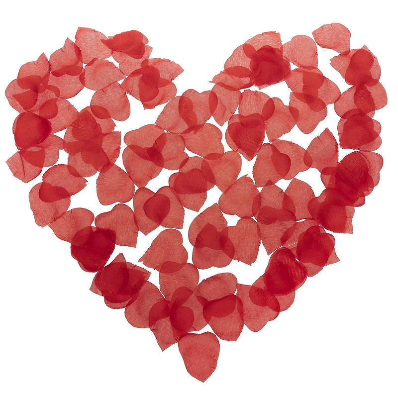 Way to Celebrate Valentine’s Day Red Rose Petals, 100 pieces