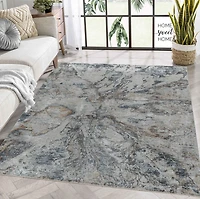Rug Branch Melo Collection Modern Abstract Scandinavian Indoor Area Rug