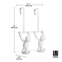 BUDDY HOOK - Patère murale ou dessus de porte avec 2 crochets