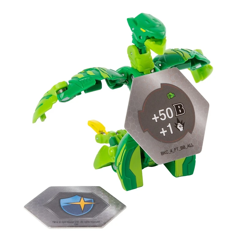 Bakugan, Ventus Serpenteze, Créature transformable à collectionner de 7,5 cm, à partir de 6 ans