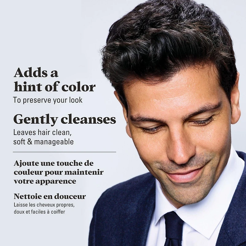 Shampooing protecteur de couleur et fortifiant Just for Men pour cheveux foncés 236ml