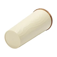 Gobelet à paille tourbillon jaune Mainstays en PET recyclé de 32 onces 1 pièce