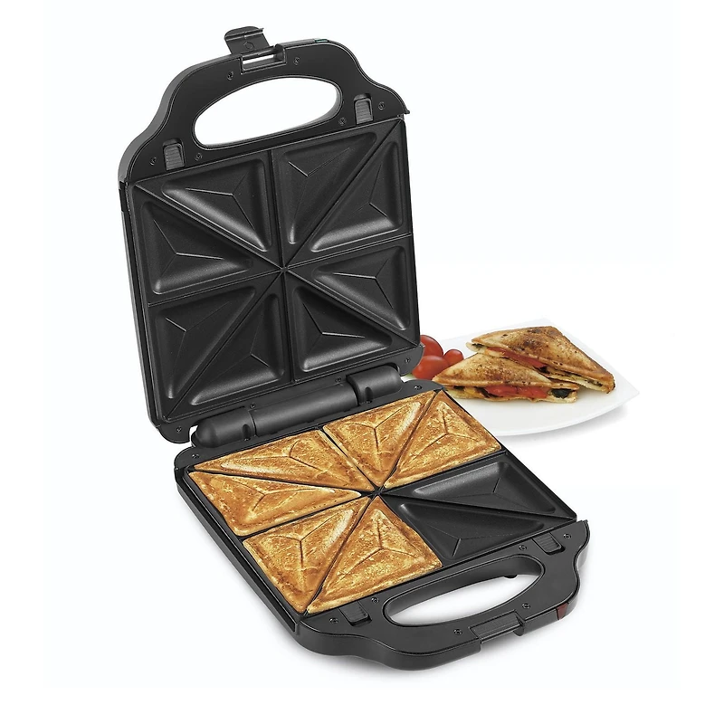 Salton XL 4-in-1 Panini Press, Grill, Sandwich & Waffle Maker, SM2001