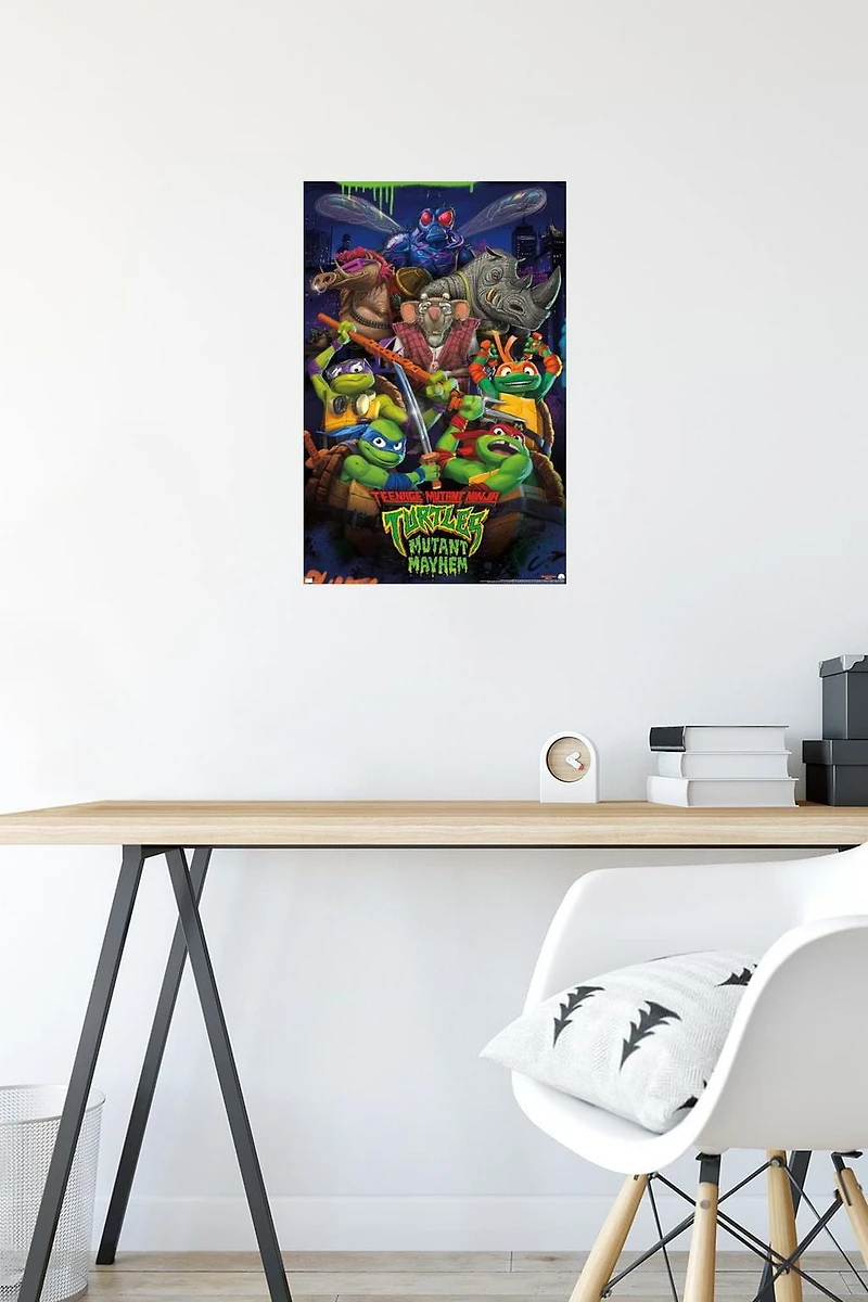 Teenage Mutant Ninja Turtles: Mutant Mayhem - Group Wall Poster