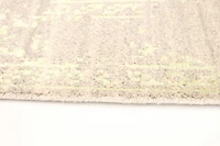 ECARPETGALLERY Tapis Noué à la Main pour Salon, Salle à Manger et Chambre à Coucher Transitionnel Collection La Seda 5'1" x 8'6" en Gris