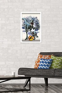 Jurassic World: Dominion - Blue and Beta Focal Wall Poster, 14.725" x 22.375" Framed