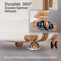JT 28IN HARDSIDE HRT, Expandable Suitcase for Travel