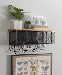 Four Basket Wall Organizer