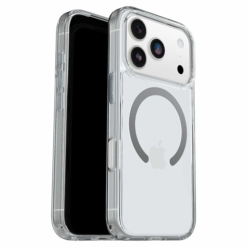 OtterBox Symmetry Clear MagSafe Case w/Camera Control Clear with Blue Tint (Clear) for iPhone 17 Pro Max