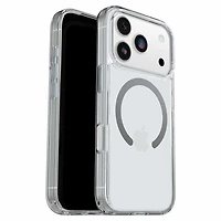 OtterBox Symmetry Clear MagSafe Case w/Camera Control Clear with Blue Tint (Clear) for iPhone 17 Pro Max