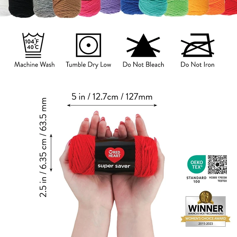 Red Heart® Super Saver® Super Stitchers Kit - 12 skeins
