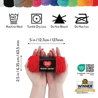 Red Heart® Super Saver® Super Stitchers Kit - 12 skeins