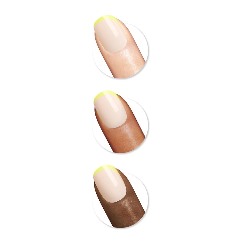 Salon Effects Perfect Press-On Nails, Non-Damaging Manicure, Easy to Apply